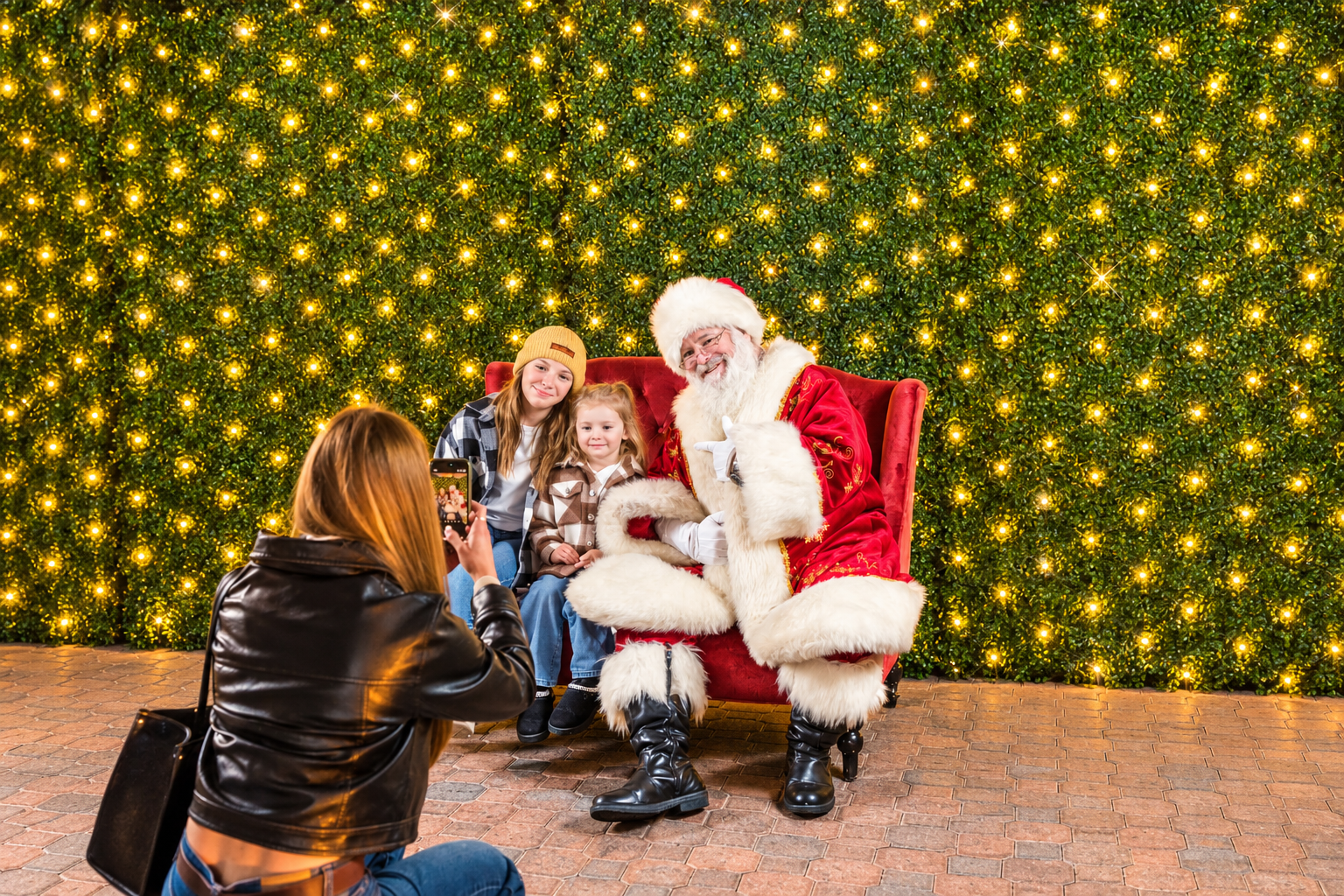 Photos with Santa